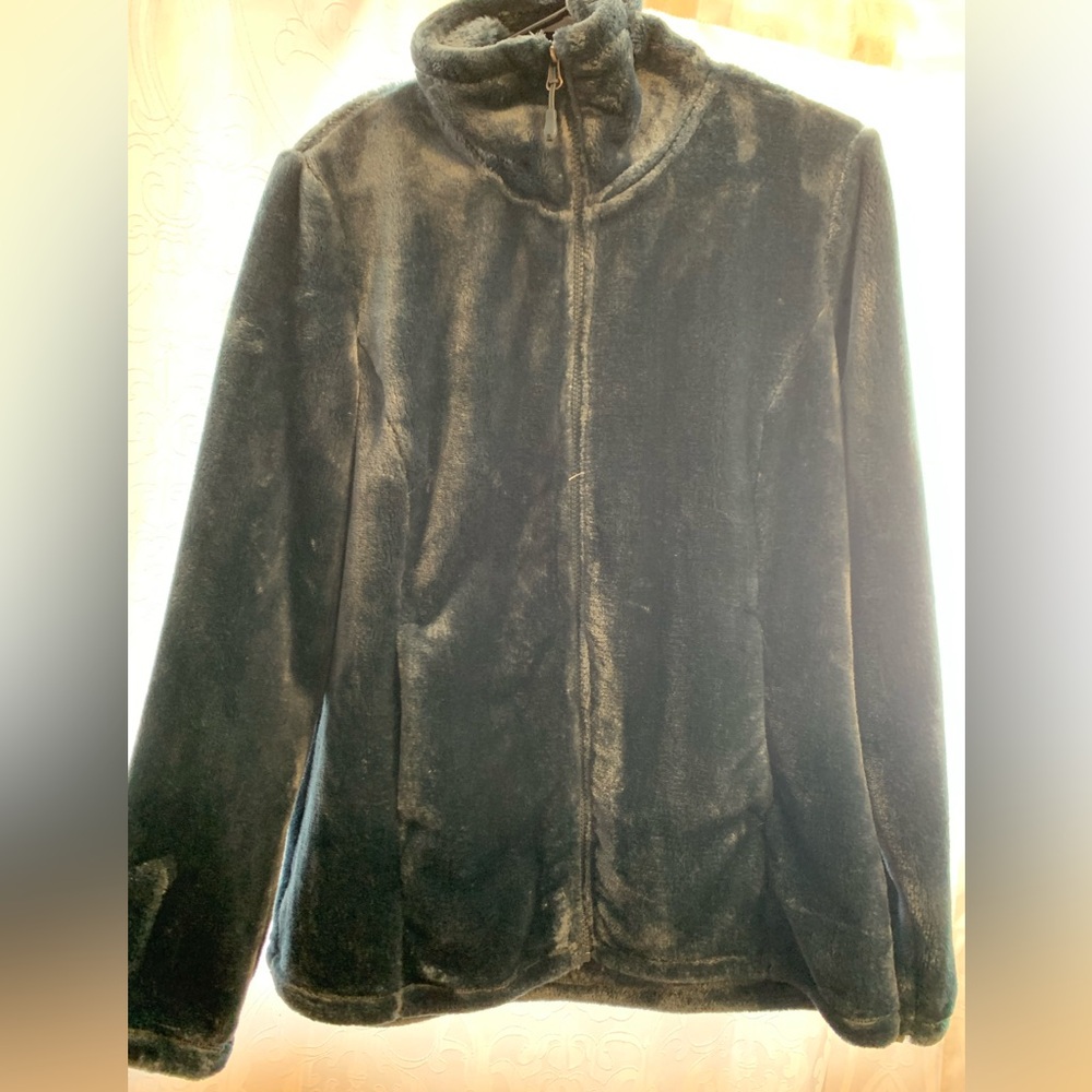 32 Degrees Dark blue Faux Fur Jacket